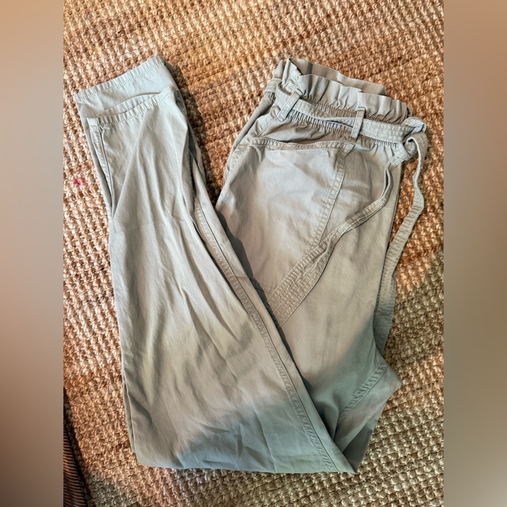 Abercrombie & Fitch Light Gray Casual Pants